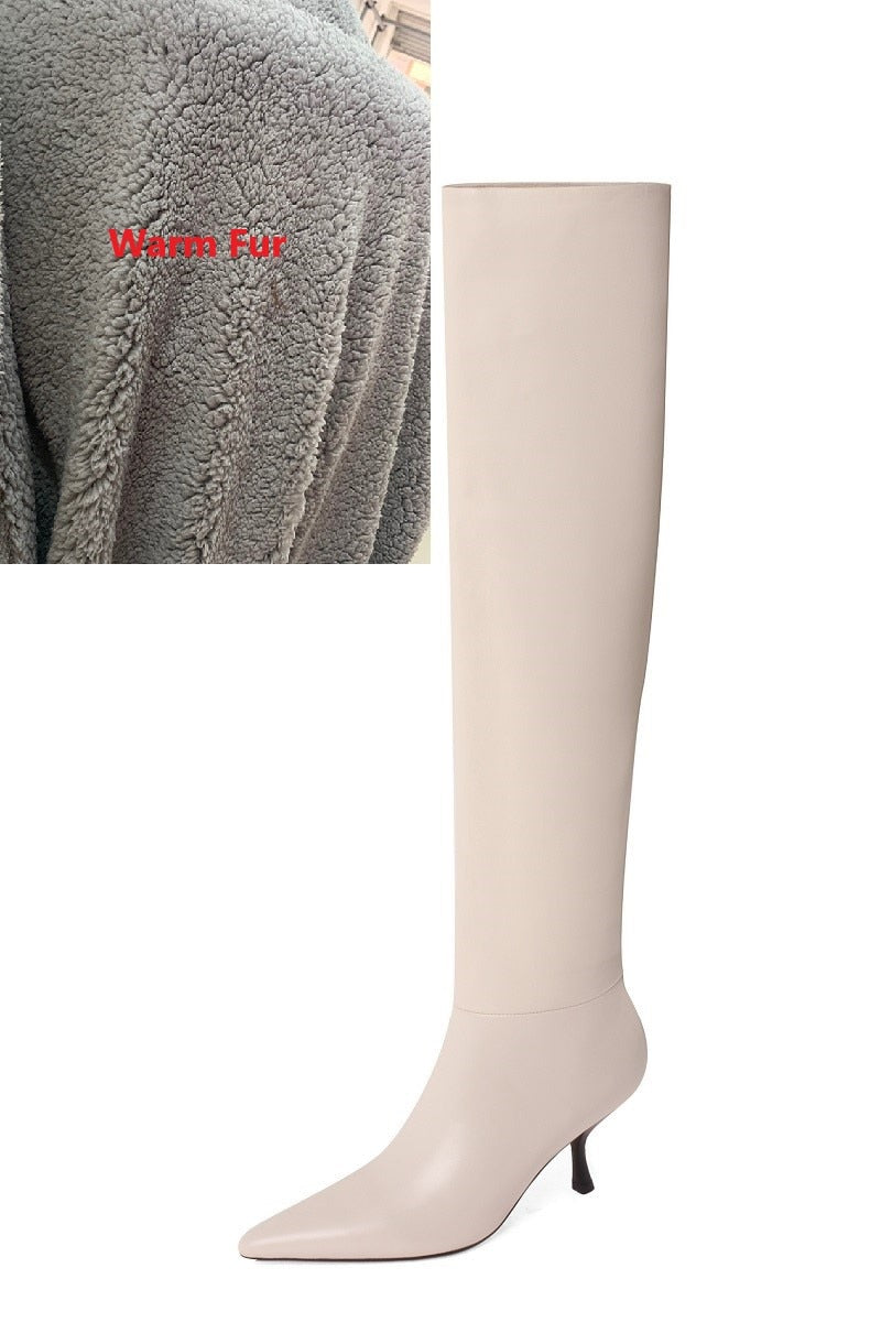 Elizabeth Boots (Genuine Leather)