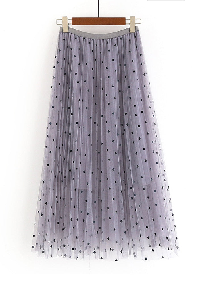 Anne Polka Dot Skirt