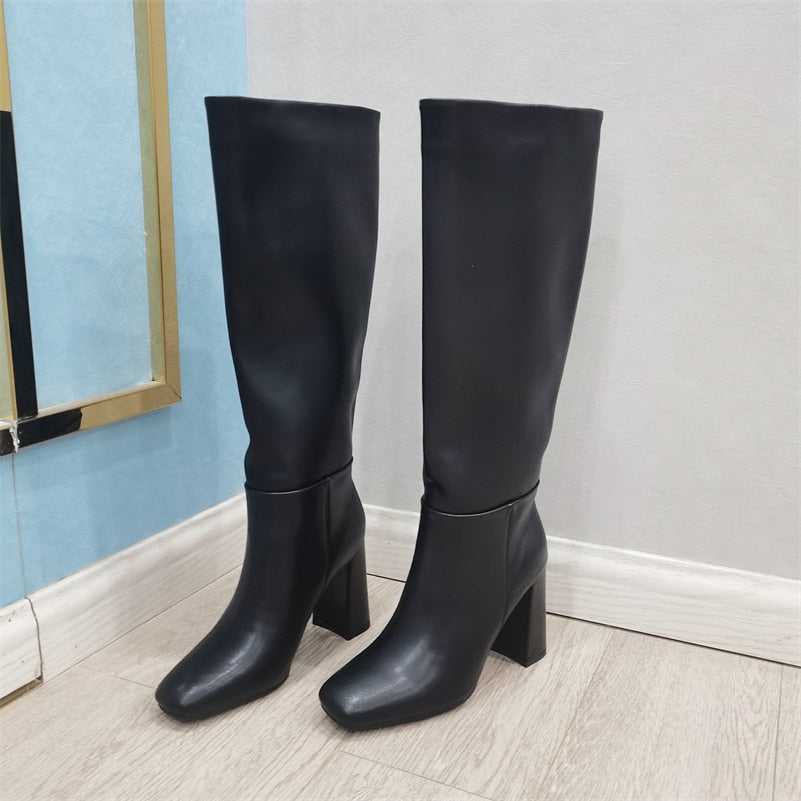 Mary Boots (Genuine Leather)