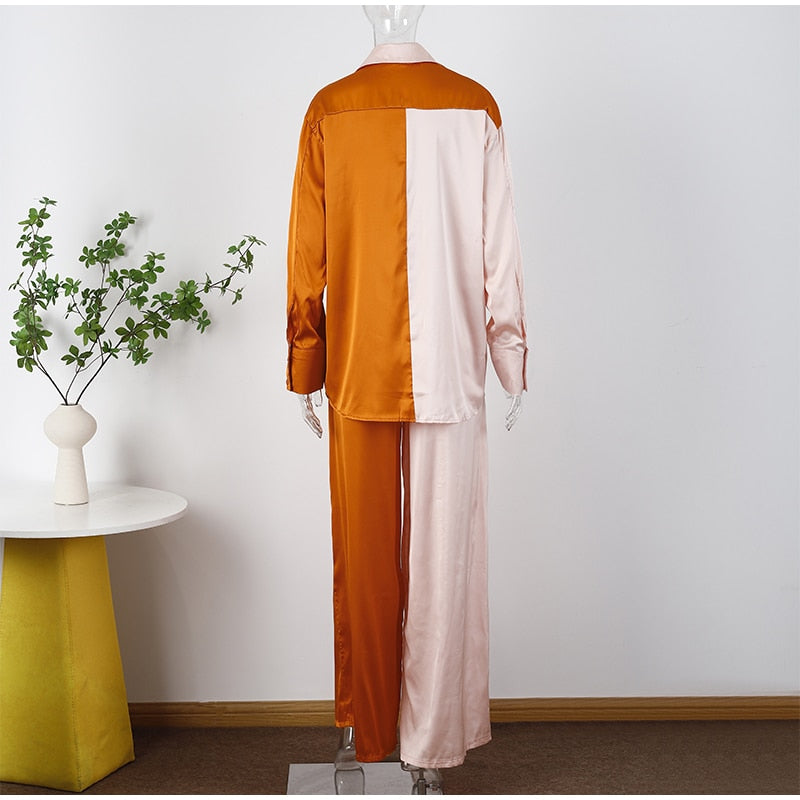 Elizabeth Elegant Suit (Blouse/Pants)