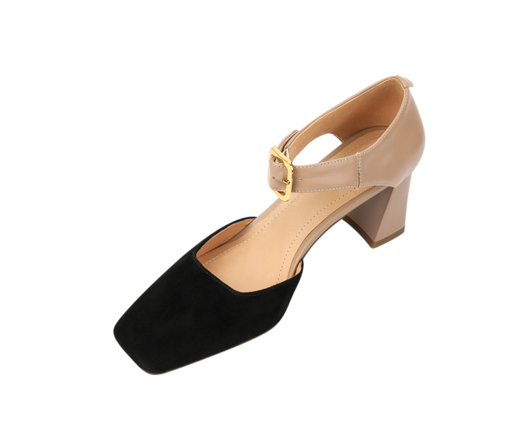 Mary Shoes (Genuine Leather/Suede)