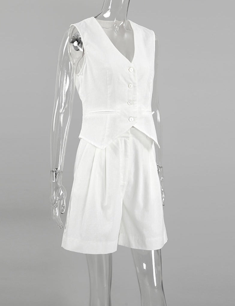 Leslie Set (Shorts/ Vest)