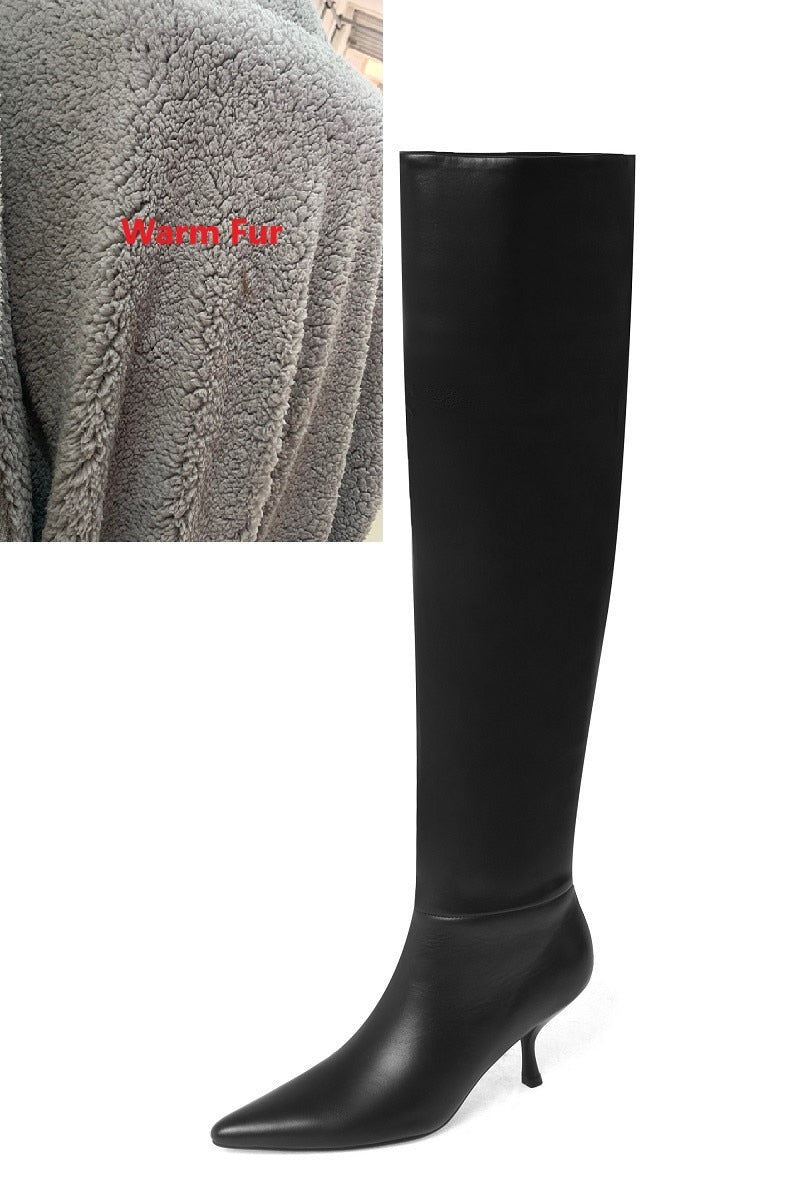 Elizabeth Boots (Genuine Leather)