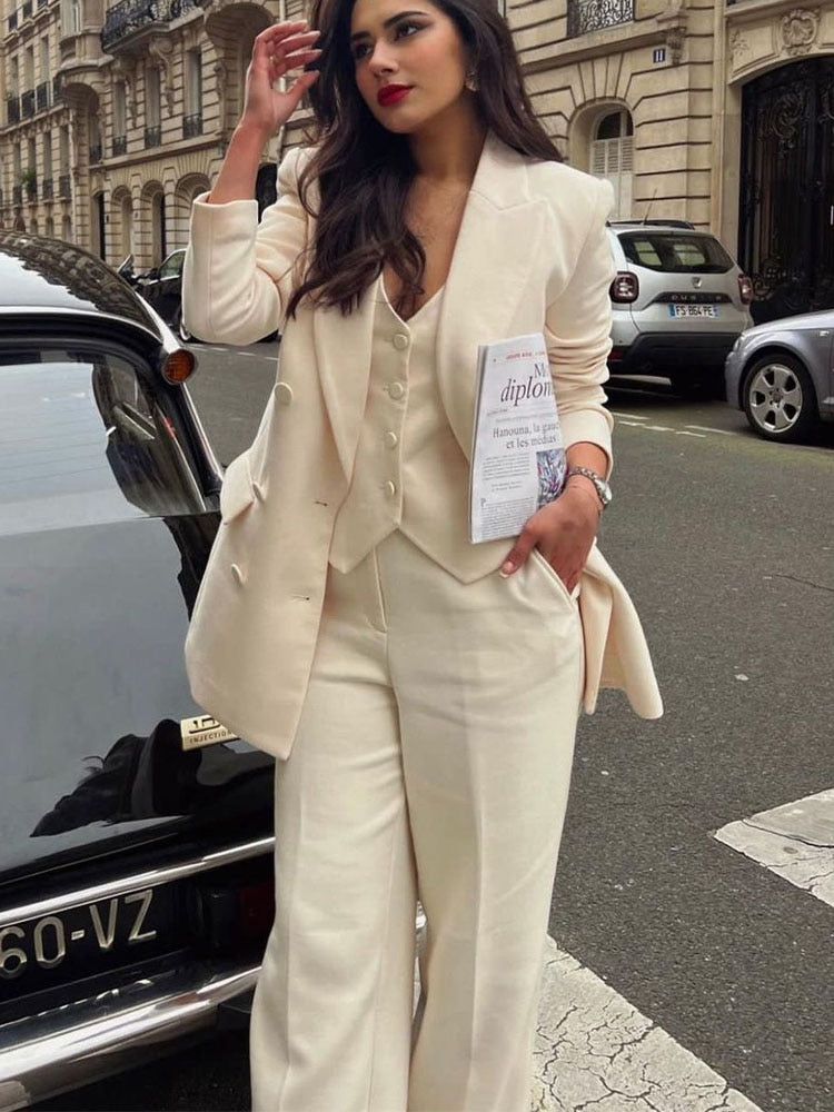 Hilary Suit (Blazer, Pants, Vest)