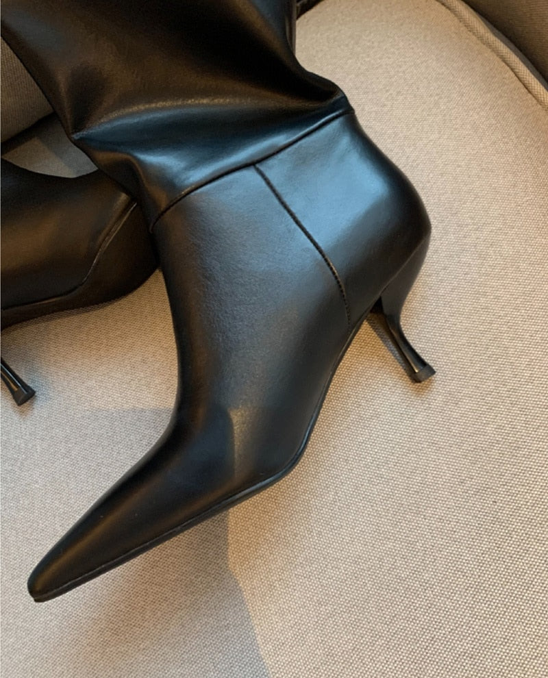 Elizabeth Boots (Genuine Leather)