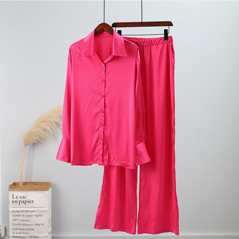 Elizabeth Elegant Suit (Blouse/Pants)