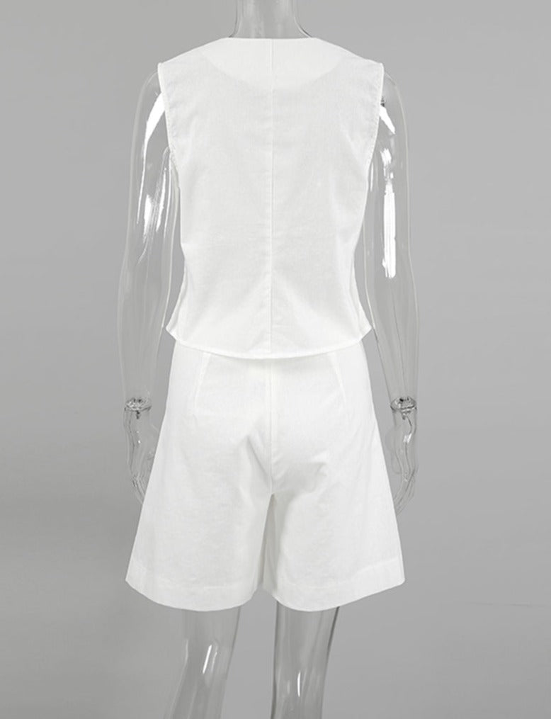 Leslie Set (Shorts/ Vest)
