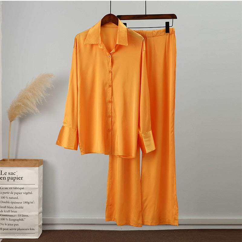 Elizabeth Elegant Suit (Blouse/Pants)