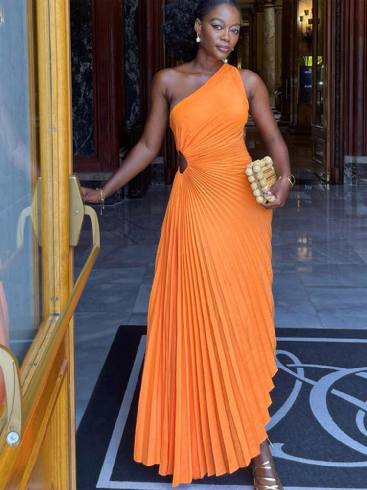 Estella Pleated  Dress