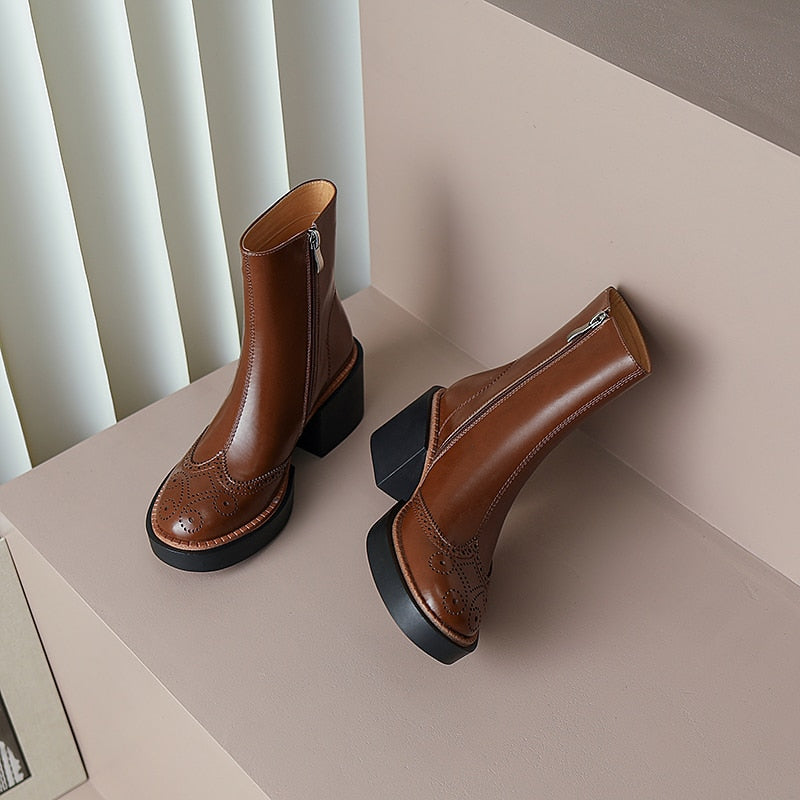 Erin Boots (Genuine Leather)