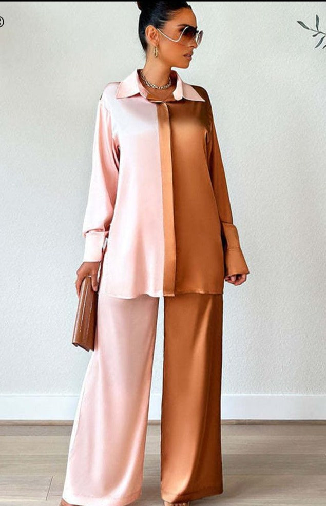 Elizabeth Elegant Suit (Blouse/Pants)