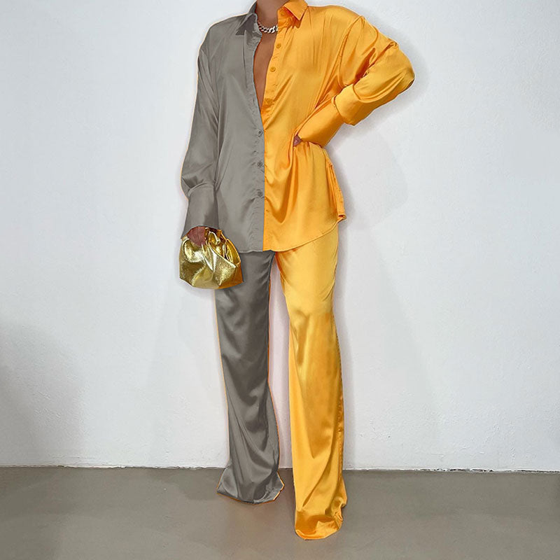 Elizabeth Elegant Suit (Blouse/Pants)