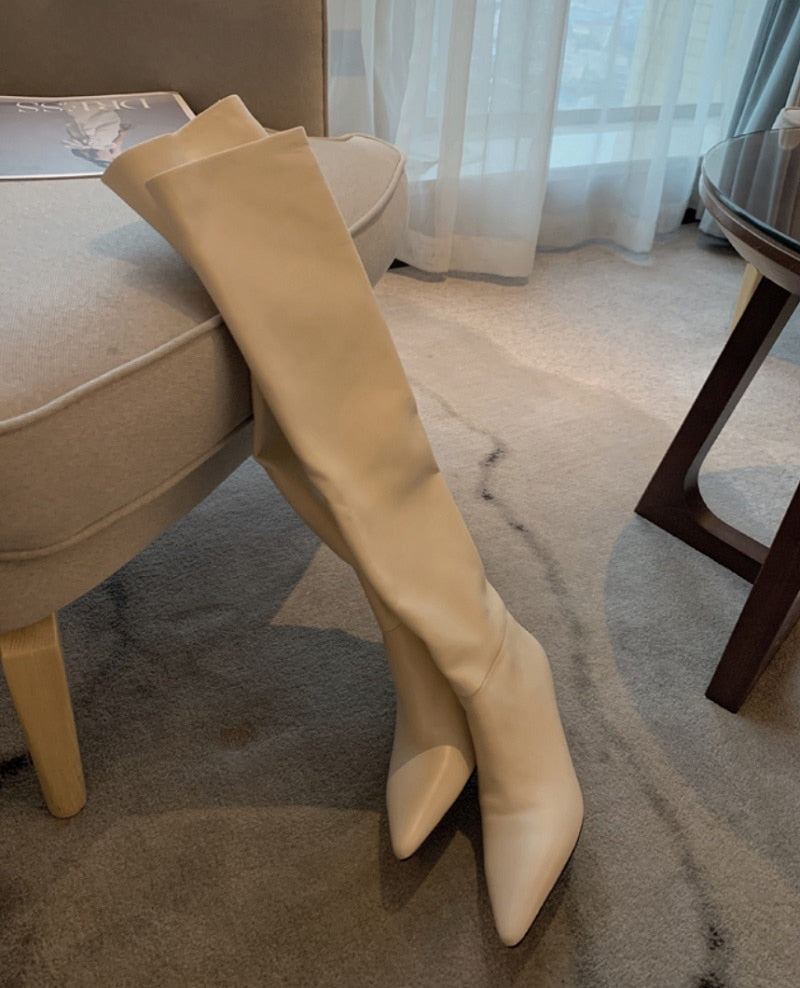 Elizabeth Boots (Genuine Leather)