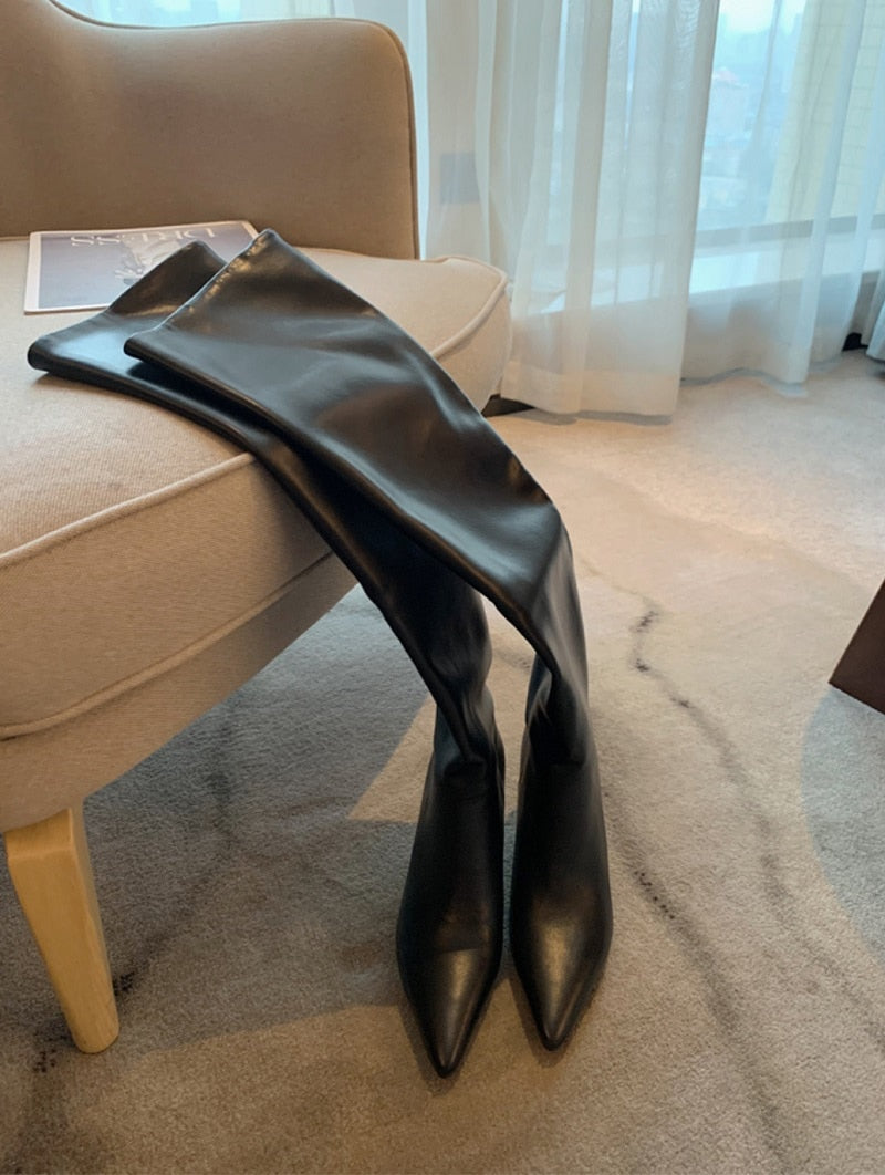 Elizabeth Boots (Genuine Leather)