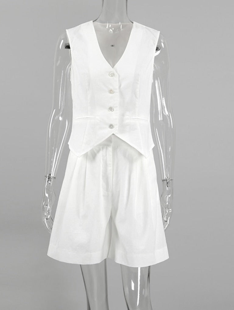 Leslie Set (Shorts/ Vest)