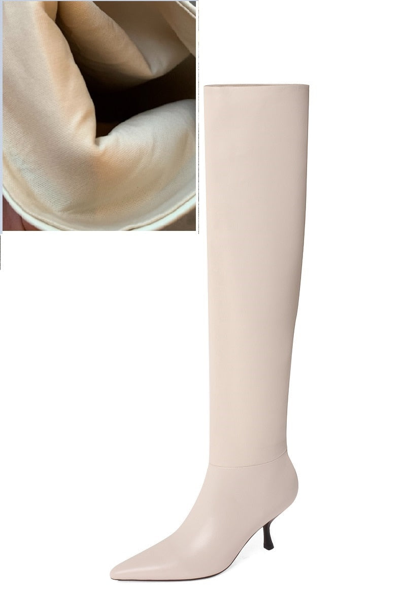 Elizabeth Boots (Genuine Leather)