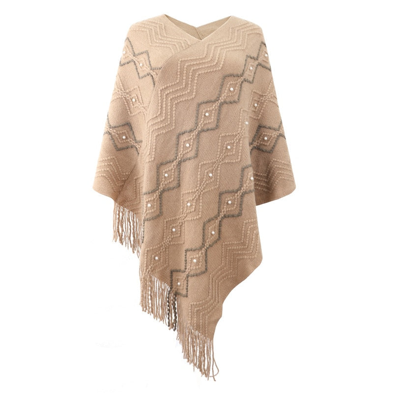 Elizabeth Sweaters Poncho