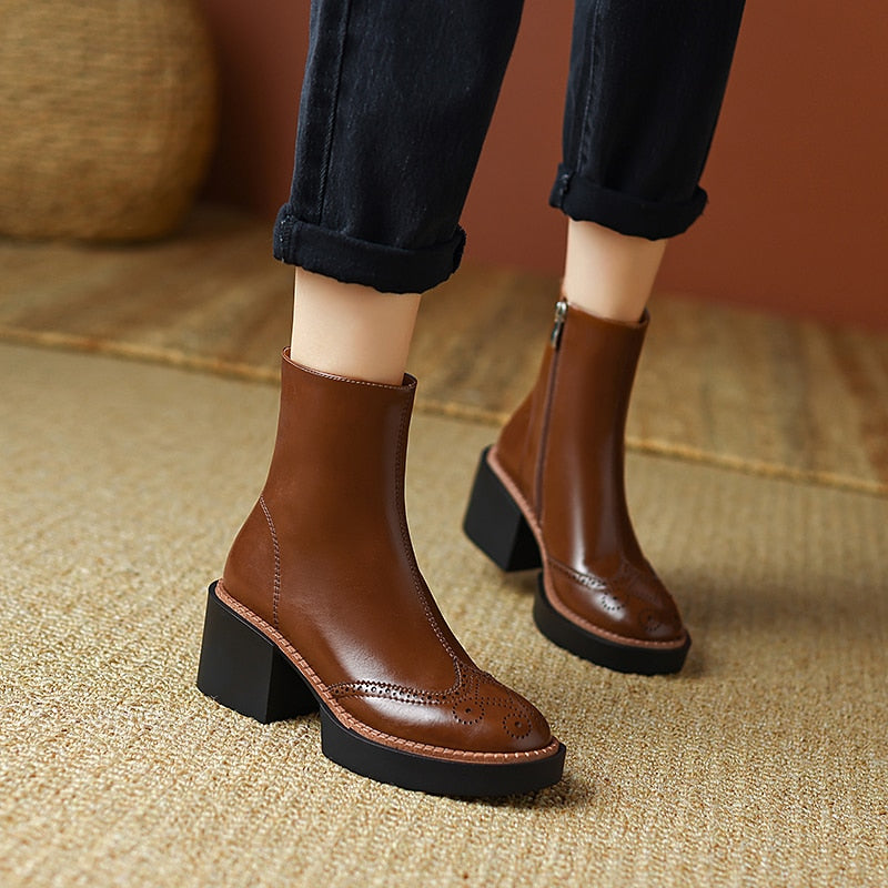Erin Boots (Genuine Leather)