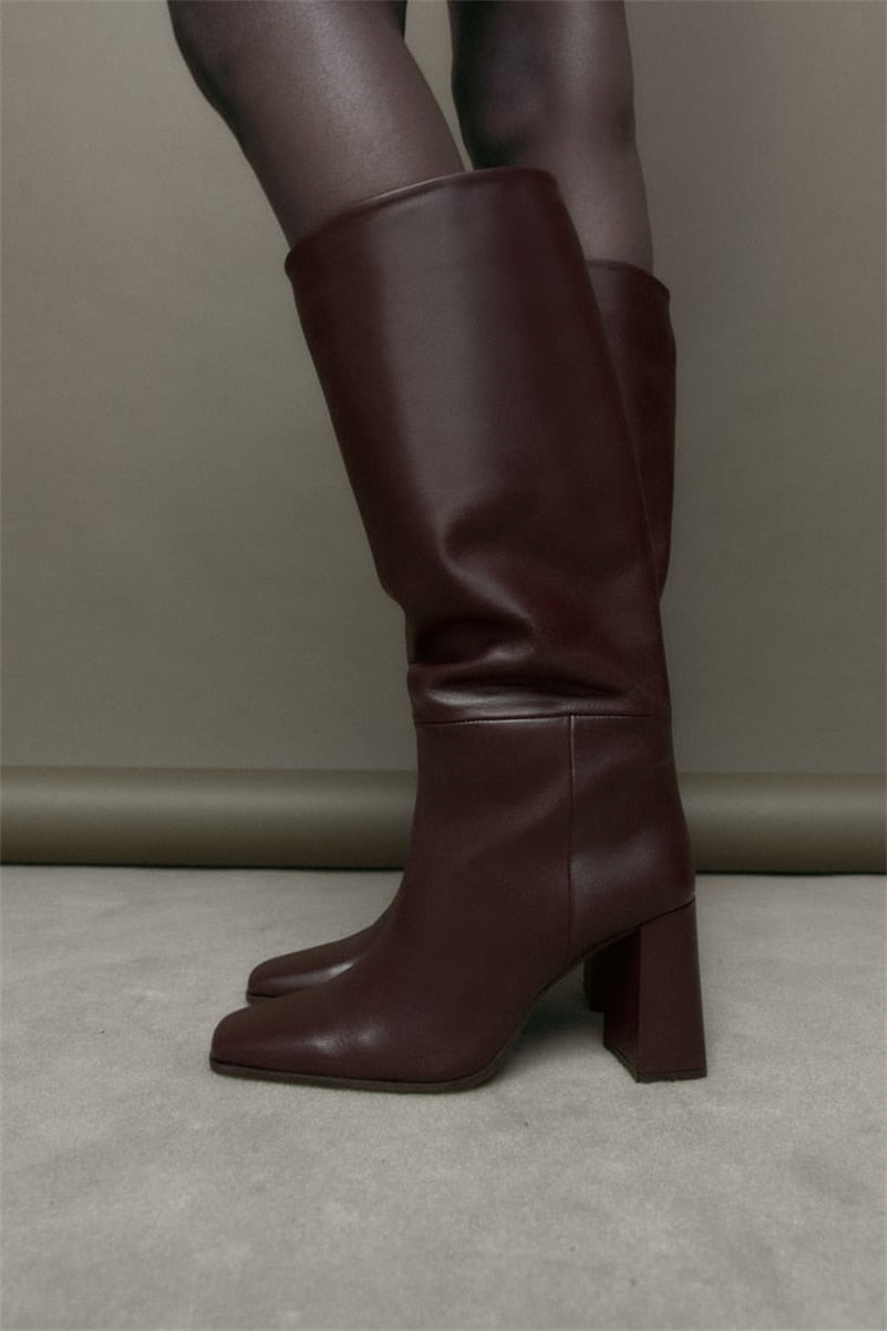 Mary Boots (Genuine Leather)