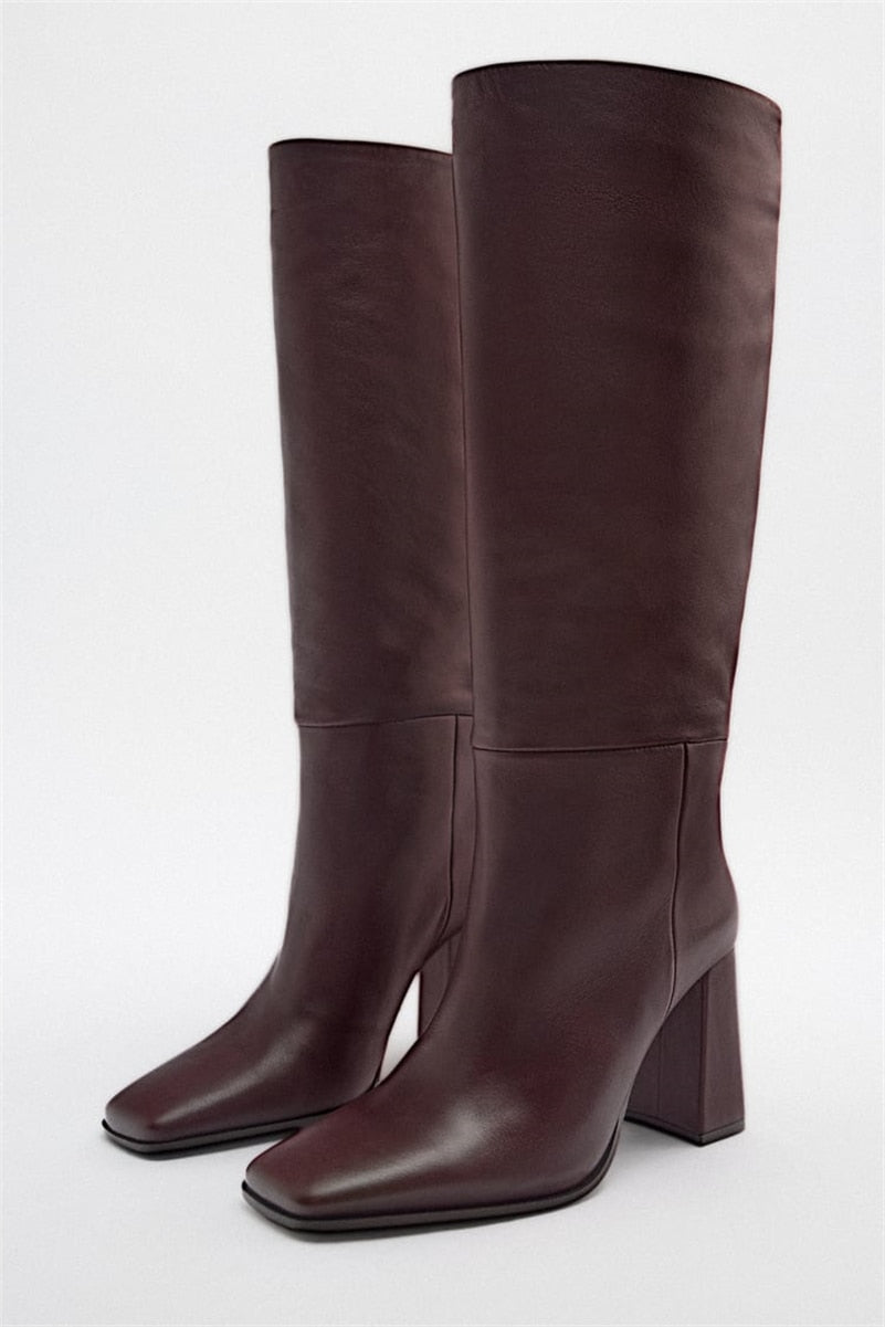 Mary Boots (Genuine Leather)