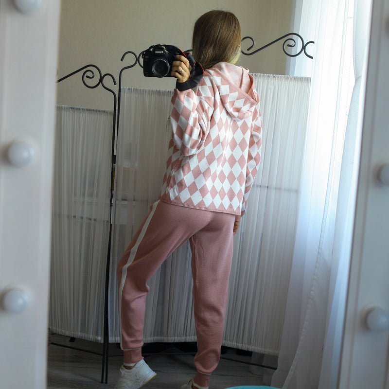 Regina Knitted Set (Sweater/Pants)