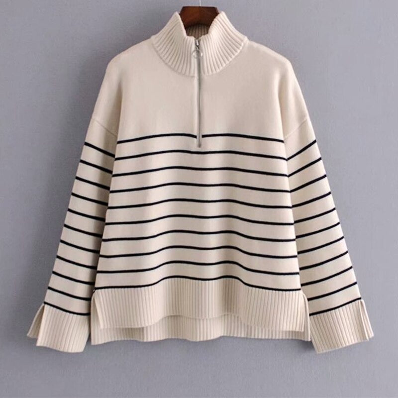 Hilary Asymmetry Sweaters