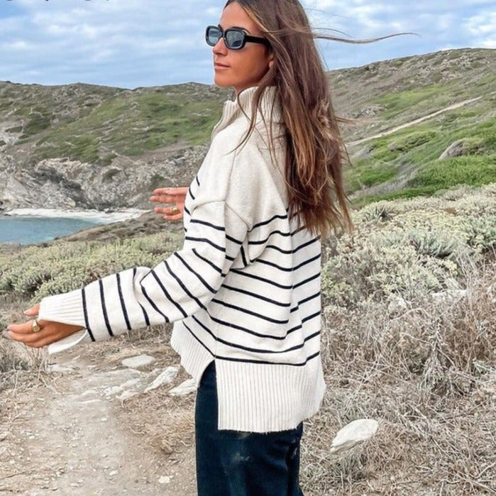 Hilary Asymmetry Sweaters