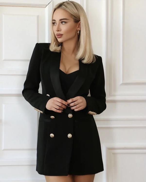 Vanessa Long Blazer Dress