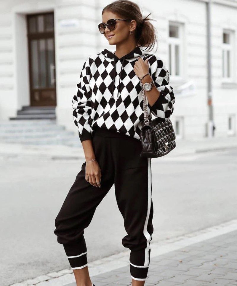 Regina Knitted Set (Sweater/Pants)