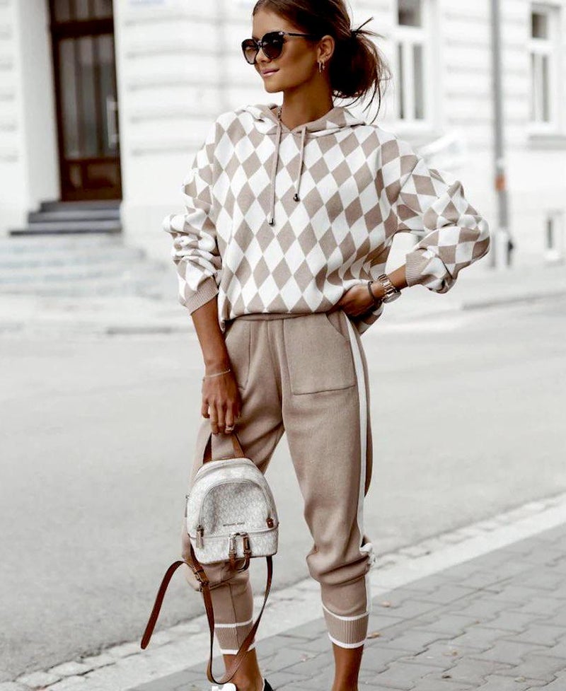 Regina Knitted Set (Sweater/Pants)