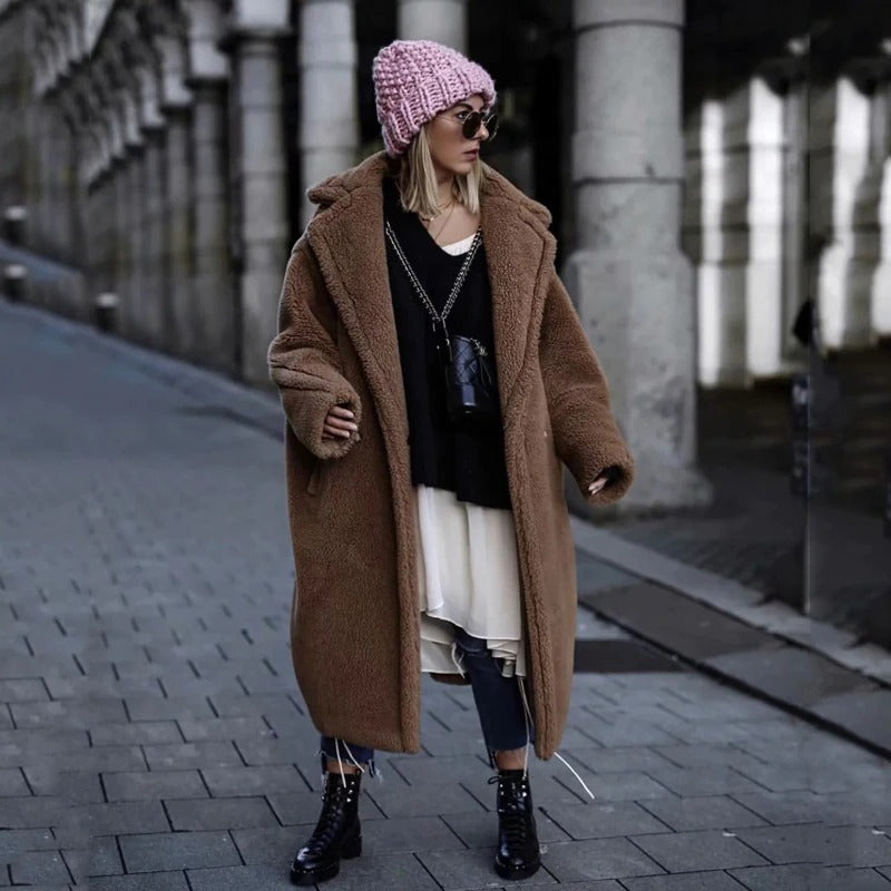 Betty Oversized Teddy Coat