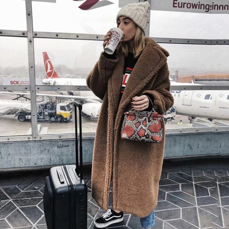 Betty Oversized Teddy Coat