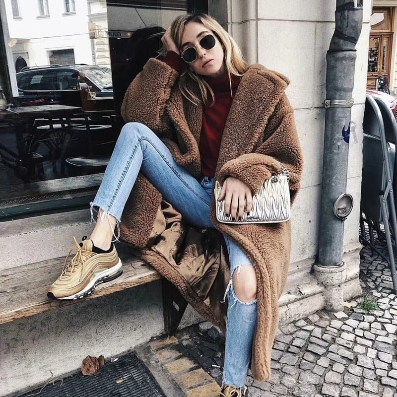 Betty Oversized Teddy Coat
