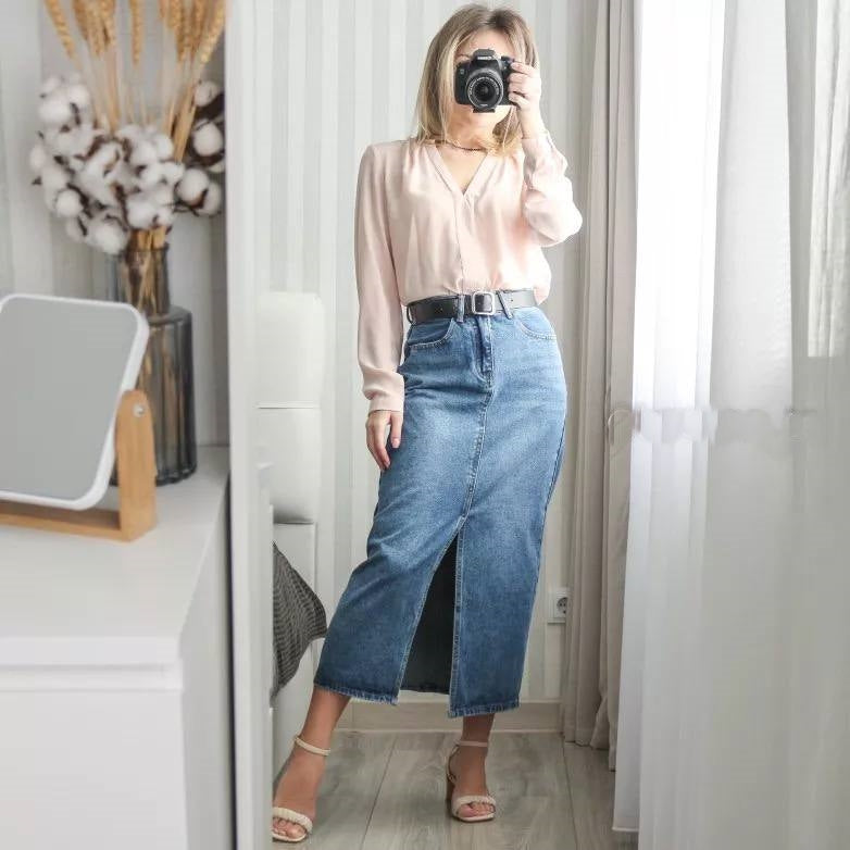 Dayna Jeans Skirts