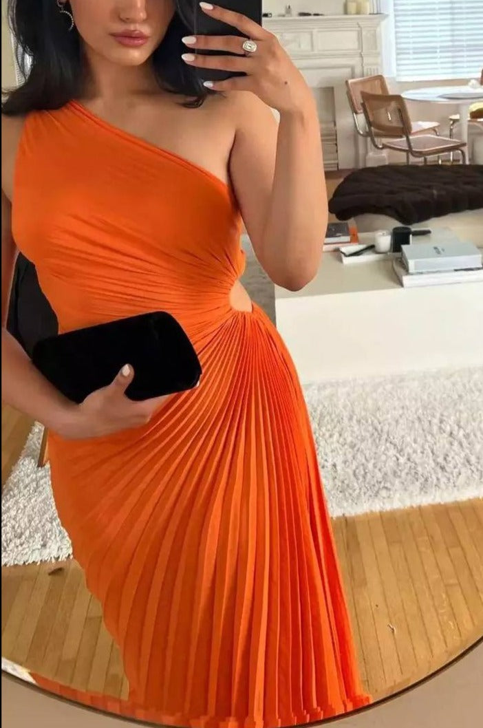 Estella Pleated  Dress