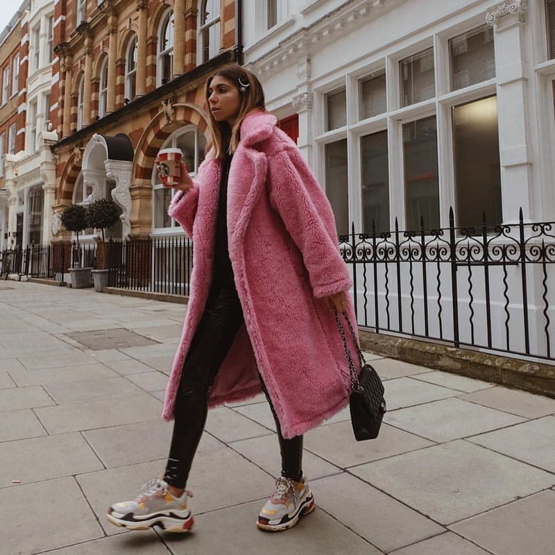 Betty Oversized Teddy Coat