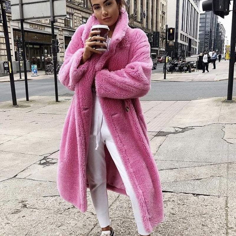 Betty Oversized Teddy Coat