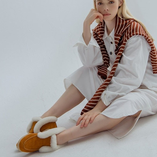 Anne Boots (natural fur, leather)