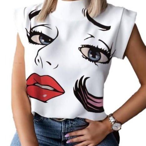 Camila Face T-shirt
