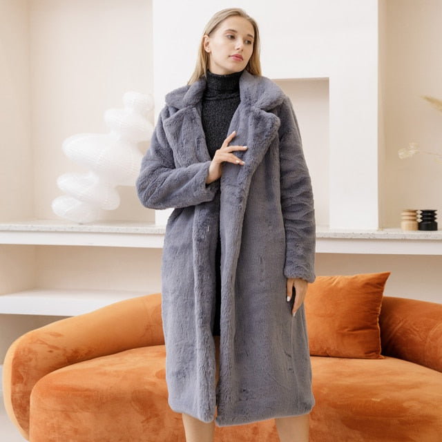 Ann Faux Fur Coat