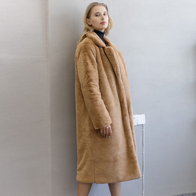 Ann Faux Fur Coat