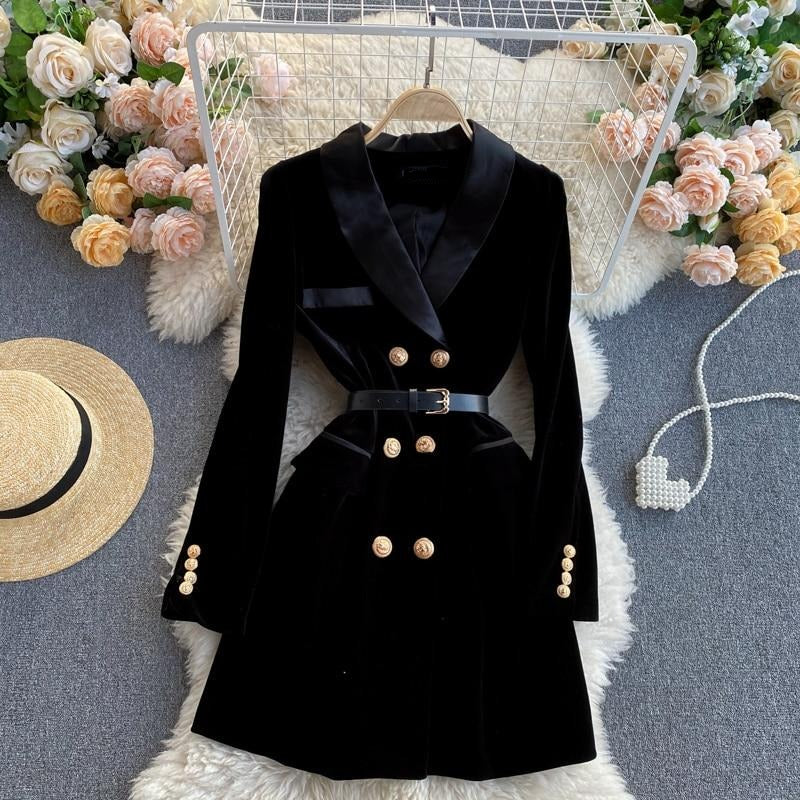 Sabrina Long Blazer Dress