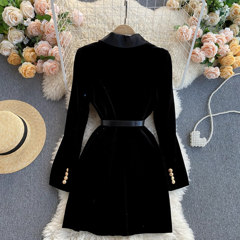 Sabrina Long Blazer Dress