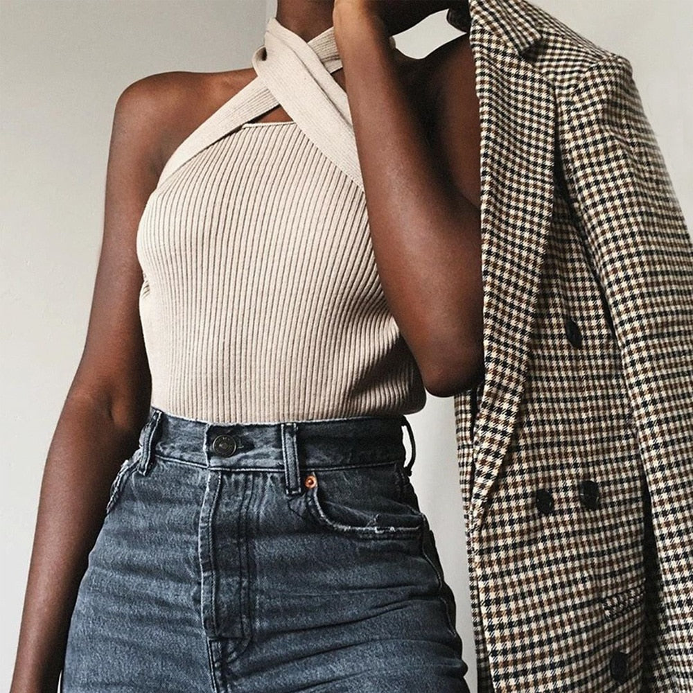 Magdalen Knitted Top