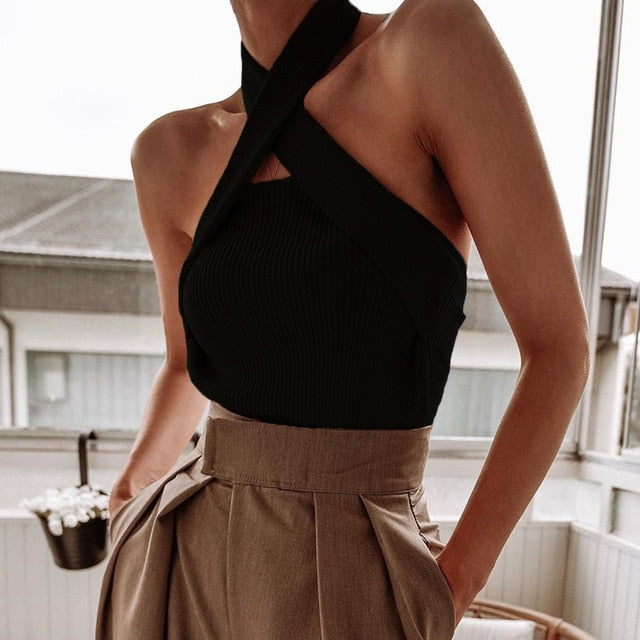 Magdalen Knitted Top