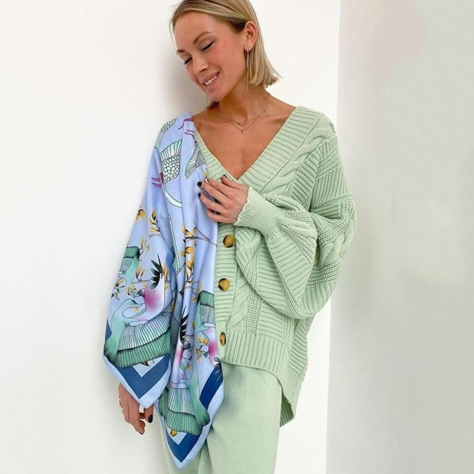 Dina Knitted Set (Sweater/pants)