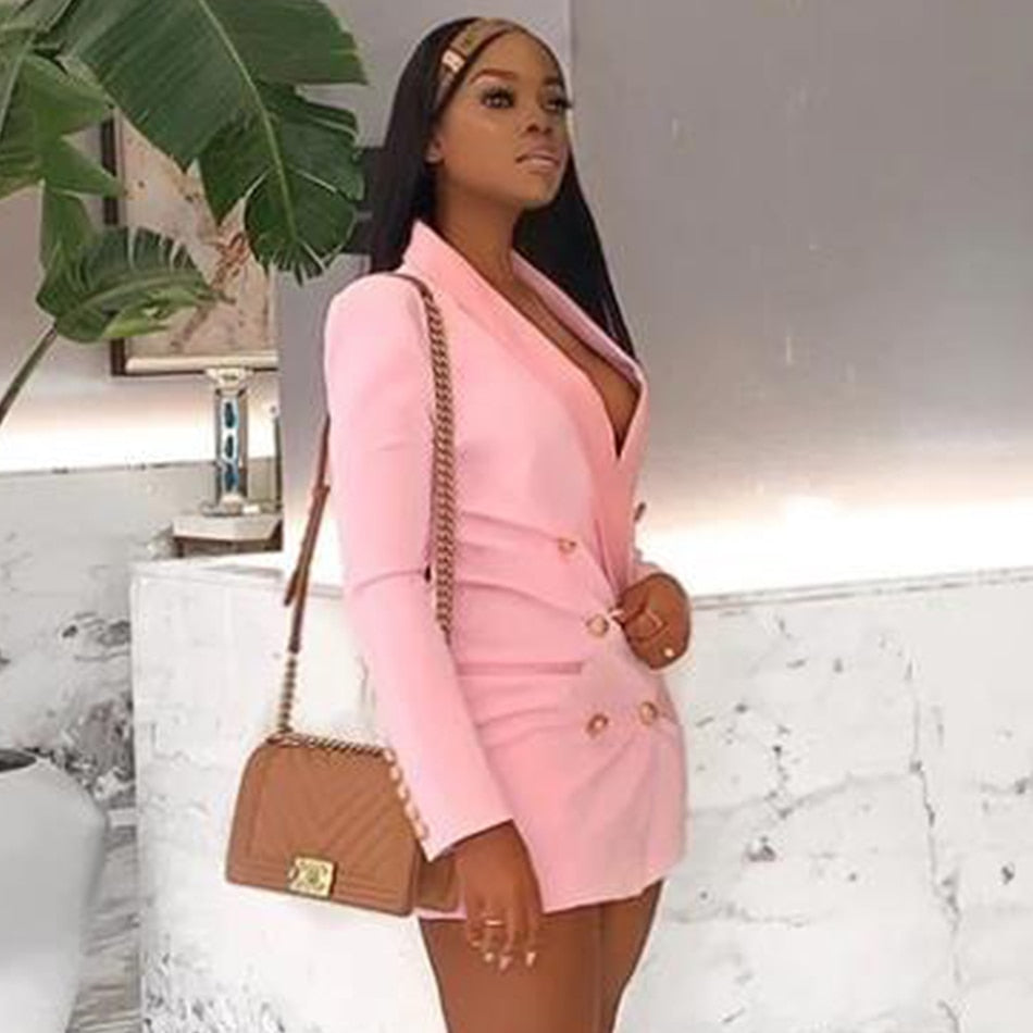 Vanessa Long Blazer Dress