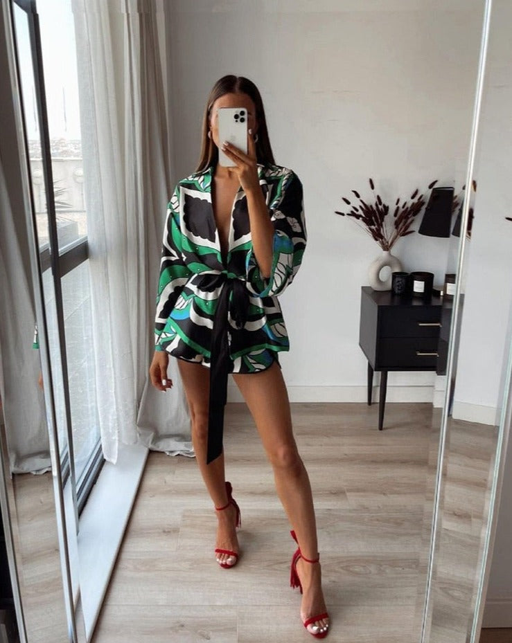 Emily Set (Kimono/pants/shorts)