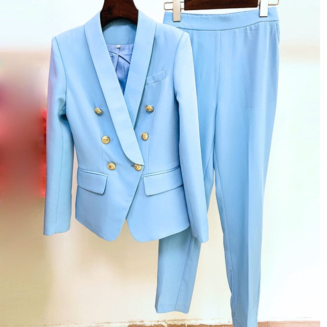 Helen Classic Suit (Blazer/Pants) 8 colours