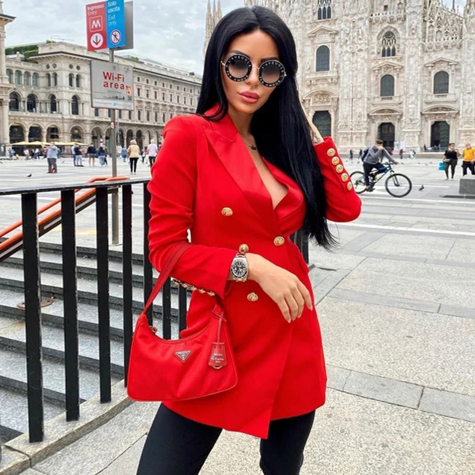 Vanessa Long Blazer Dress